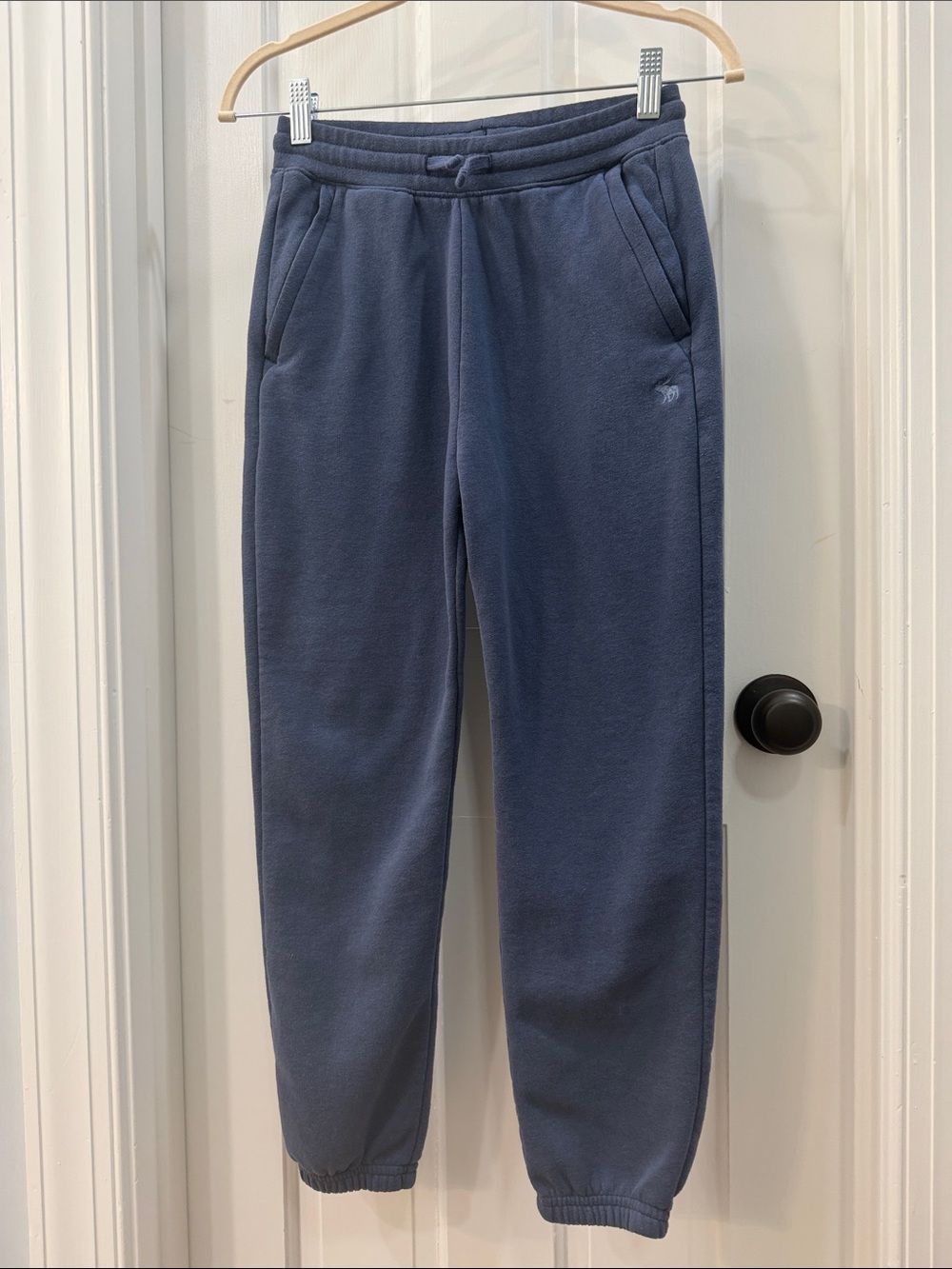 Abercrombie kids Icon Navy Fleece Jogger Pants